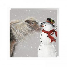 Xmas Card Christmas Nibbles 6 Pack