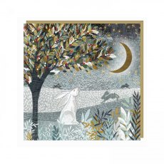 Xmas Card Glimmer Skies 6 Pack