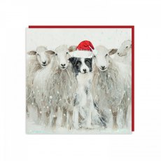 Xmas Card Centre Stage 6 Pack