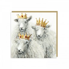 Xmas Card Good Tidings 6 Pack