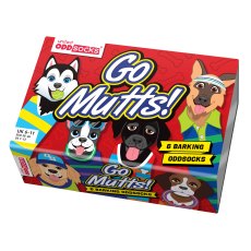 United Oddsocks Go Mutts! 6-11 6 Pack