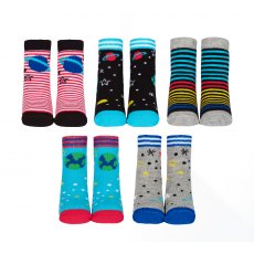 Oddsocks Cucamelon Little Stars Kids 1-2 Years 5 Pack