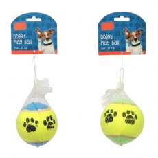 Large Tennis Ball Dog Toy Orange