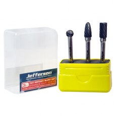 Jefferson TCT Rotary Burrs 3 Piece