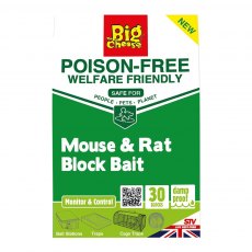 The Big Cheese Poison Free Block Bait 30 Pack