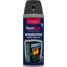 Plastikote Twist & Spray Woodstove Paint Protector 400ml