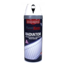 Plastikote Twist & Spray Radiator Aerosol White 400ml