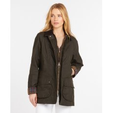 Barbour Classic Beadnell Wax Olive Jacket