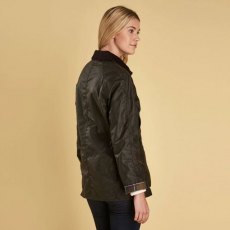 Barbour Classic Beadnell Wax Olive Jacket