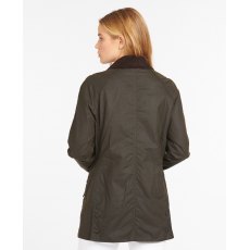 Barbour Classic Beadnell Wax Olive Jacket