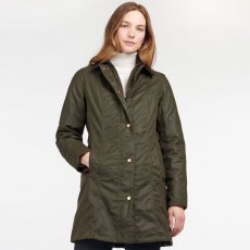 Barbour Belsay Wax Olive Jacket