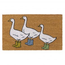 JVL Coir Geese Mat 45 x 75cm