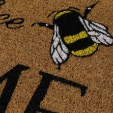JVL Coir Nice To Bee Home Mat 40 x 70cm
