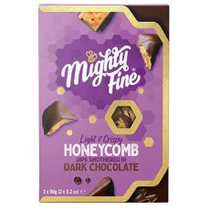 Mighty Fine Dark Chocolate Honeycomb Dip Gift Box 180g