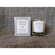 Manor House Glass Candle Lime, Basil & Mandarin