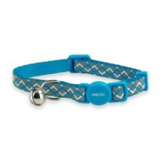 Ancol Reflective Cat Collar Blue