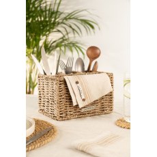 Artisan Street Seagrass Cutlery Caddy