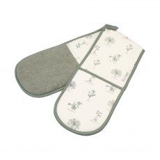 Mary Berry Garden Double Oven Glove Flowers