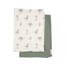 Mary Berry Garden Set of 2 Tea Towels Flowers