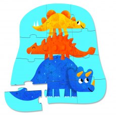 Crocodile Creek Mini Puzzle Dino Friends 12 Piece