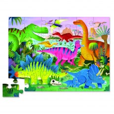 Crocodile Creek Puzzle Dino Land 36 Piece
