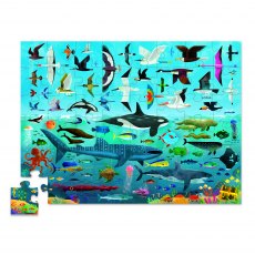 Crocodile Creek Above & Below Puzzle Sea & Sky 48 Piece