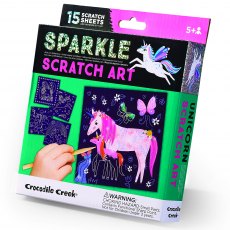 Crocodile Creek Scratch Art Unicorn