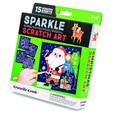 Crocodile Creek Scratch Art Christmas