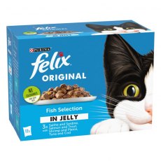 Felix Cat Food Fish Selection In Jelly 12 x 100g