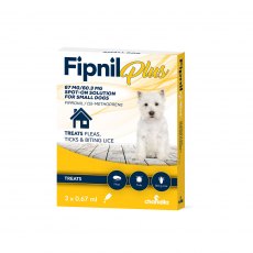 Chanelle Fipnil Plus Spot-On For Dogs 3 Pipette