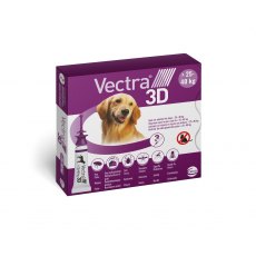 Vectra 3D Spot On for Large Dogs 3 Pipettes