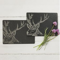 Stag Slate Placemats 2 Pack