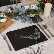 Pheasant Slate Placemats 2 Pack