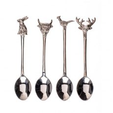 Country Animals Spoons 4 Pack