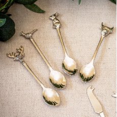 Country Animals Spoons 4 Pack