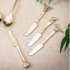 Country Animals Mini Cheese Knives 4 Pack