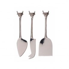 Highland Cow Cheese Knives 3 Pack