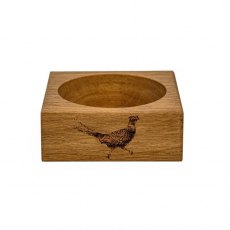 Pheasant Oak Wine Bottle Coaster