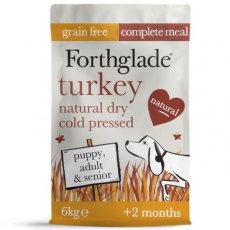 Forthglade Grain Free Cold Pressed Adult Turkey 6kg