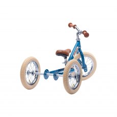 Hippychick Trybike Steel 2 In 1 Balance Trike Vintage Blue