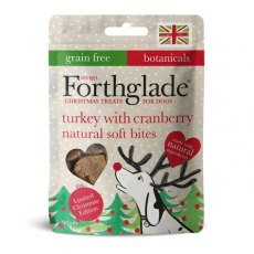 Forthglade Christmas Turkey & Cranberry Soft Bite Treats 90g
