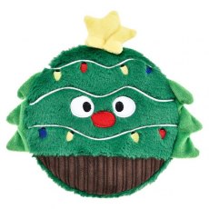 House Of Paws Round Christmas Tree Squeaker Large