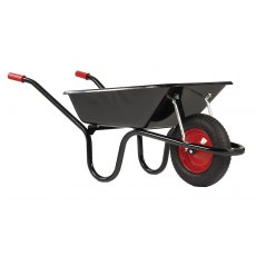 Camden Pneumatic Wheelbarrow Black 85L