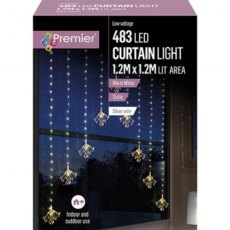 Premier Curtain Sputnik Lights Warm White 1.2m