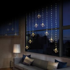 Premier Curtain Sputnik Lights Warm White 1.2m