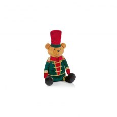Sitting Soldier Bear Assorted 43cm