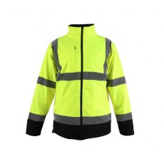 Blackrock Hi-Vis Softshell Jacket Yellow/Black