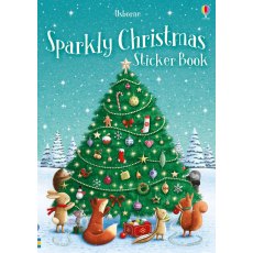 Usborne Sparkly Christmas Sticker Book
