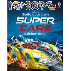 Usborne Build Your Own Supercars Sticker Book