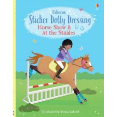 Usborne Dolly Dressing Horse Show & at the Stables Sticker Book